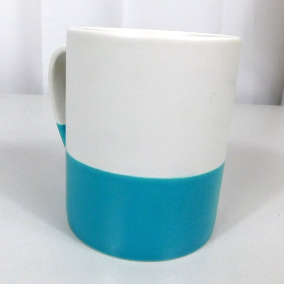 Starbucks Hand Dipped Siren Etched Coffee Mug 14 oz Blue White 2014 - Picture 6 of 8